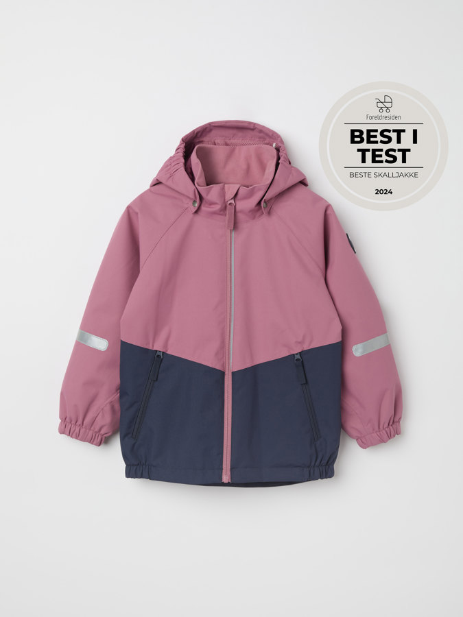 Hazy, waterproof shell jacket
