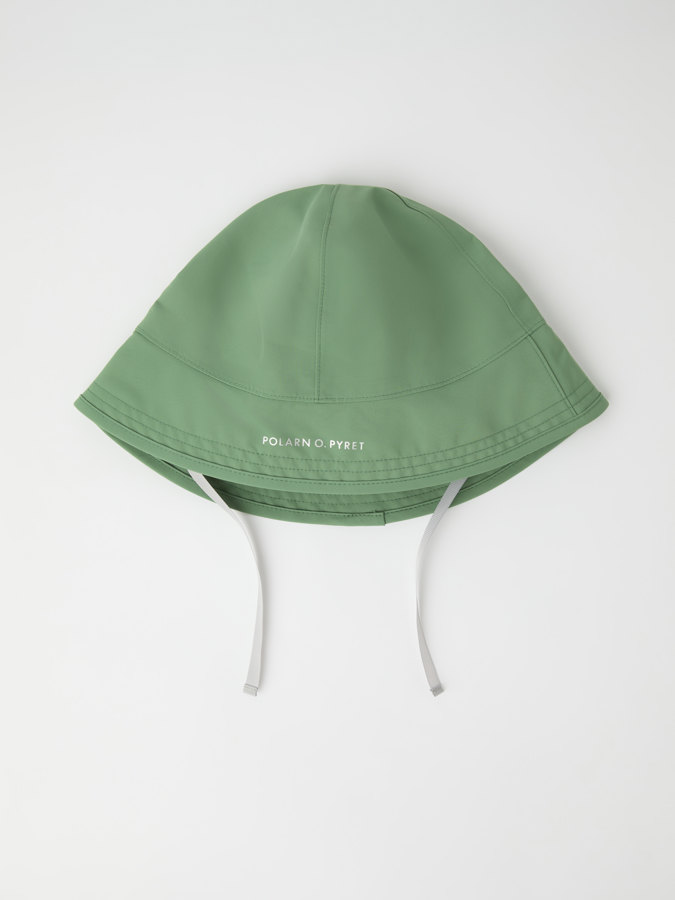 Solid color waterproof rain hat