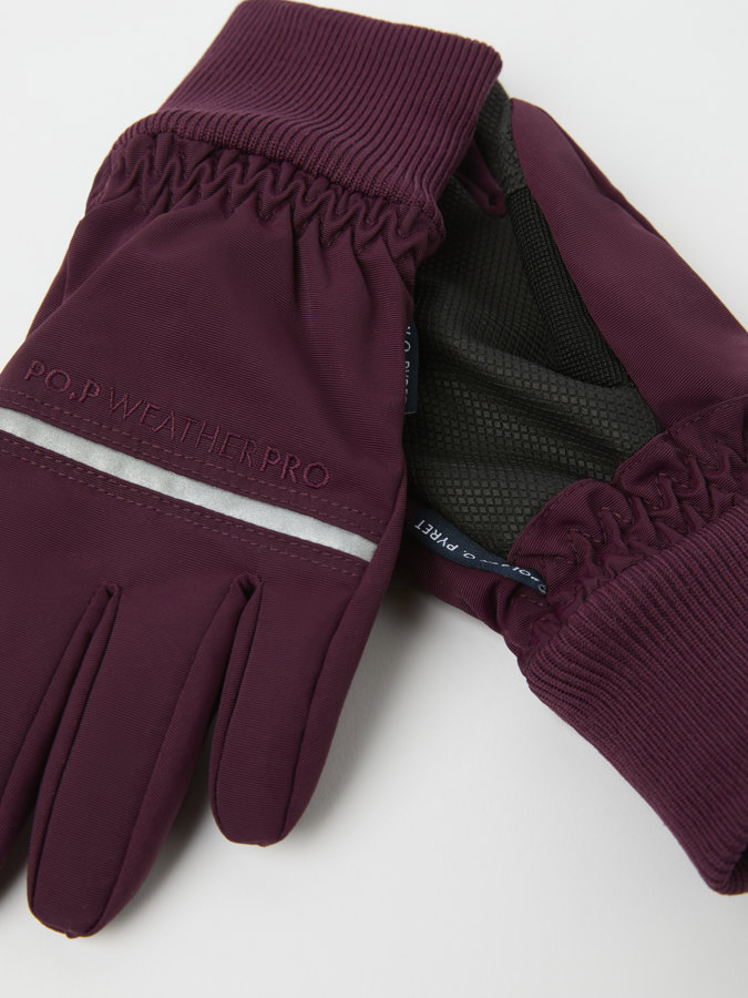 Waterproof shell gloves with cuffs