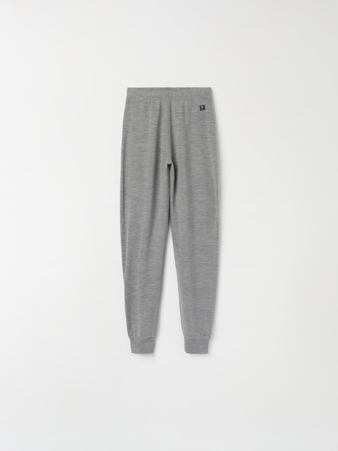 Adult pants in merino wool terry