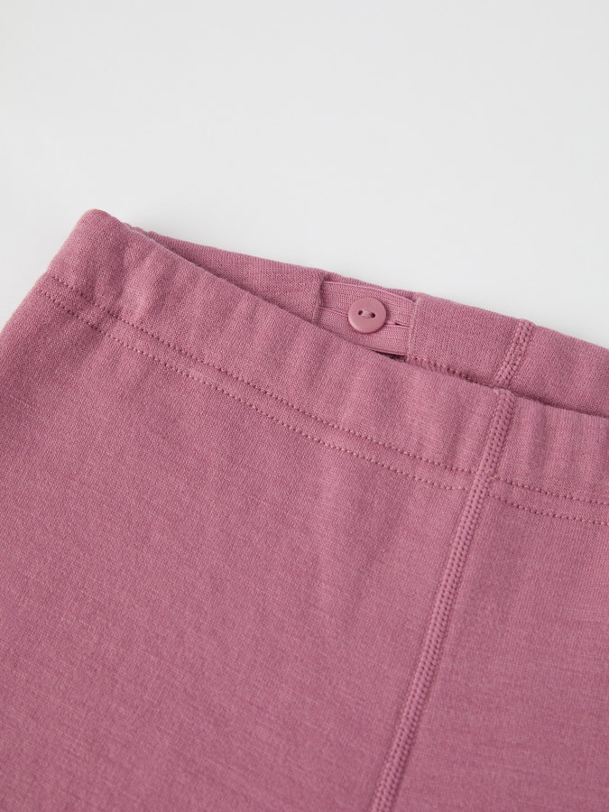 Pants in merino wool terry