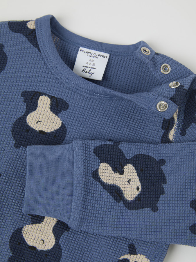 babygrow with bear print
