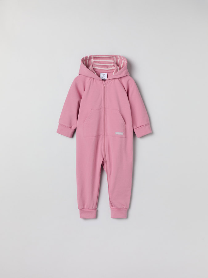 Sweatshirt overall with hood Sweatshirt overall with hood