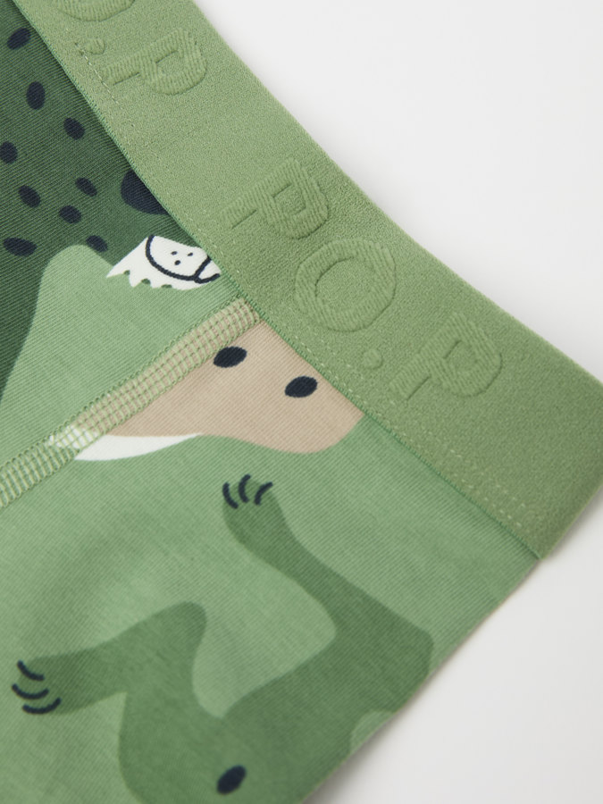 Boxers with lynx print