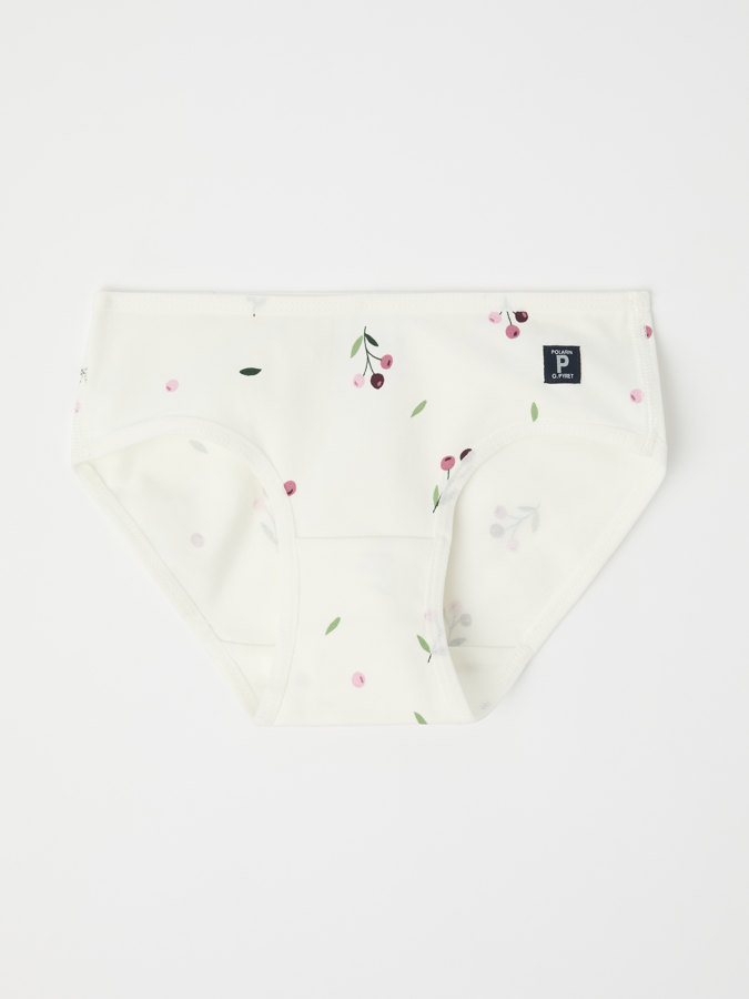 Brief with small floral print