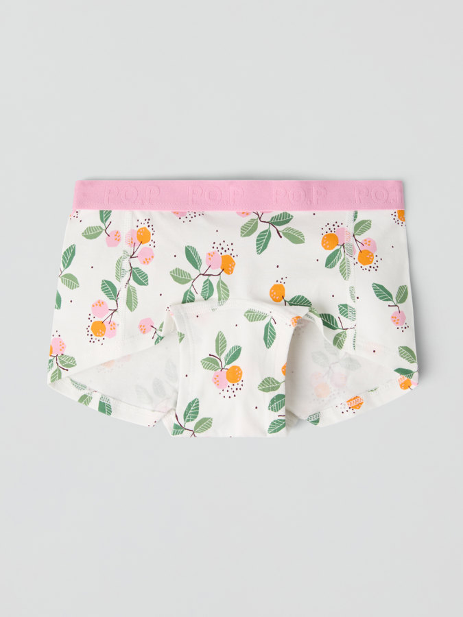 Brief with berry print