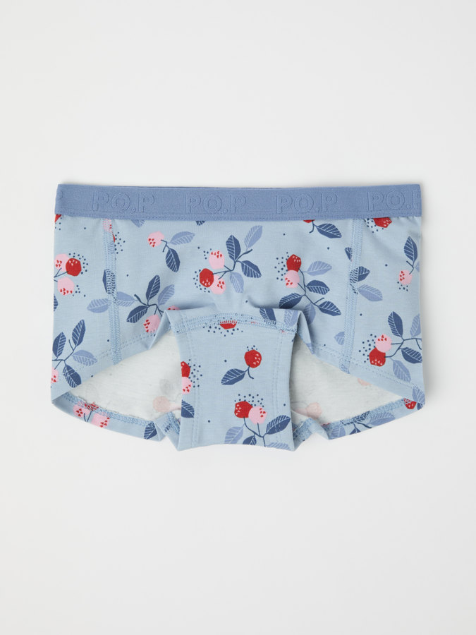 Brief with berry print