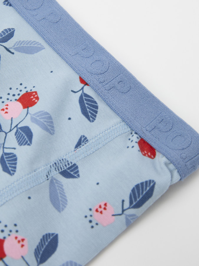 Brief with berry print