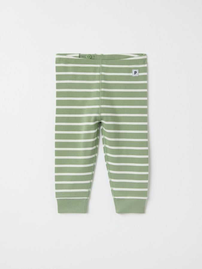 Striped pants for baby