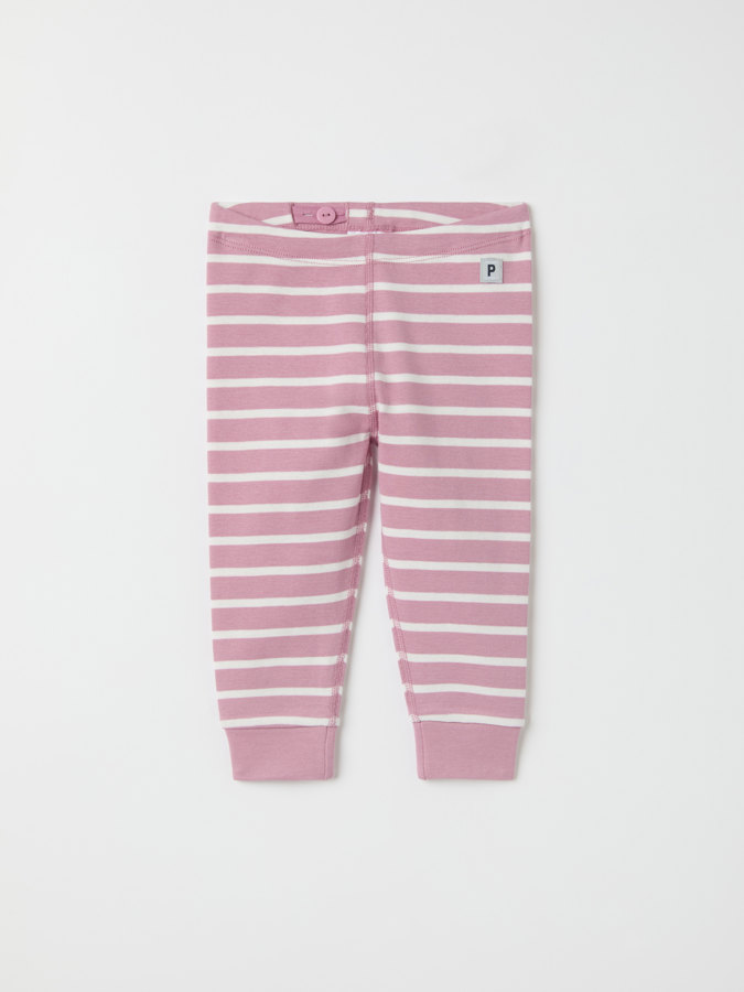 Striped pants for baby