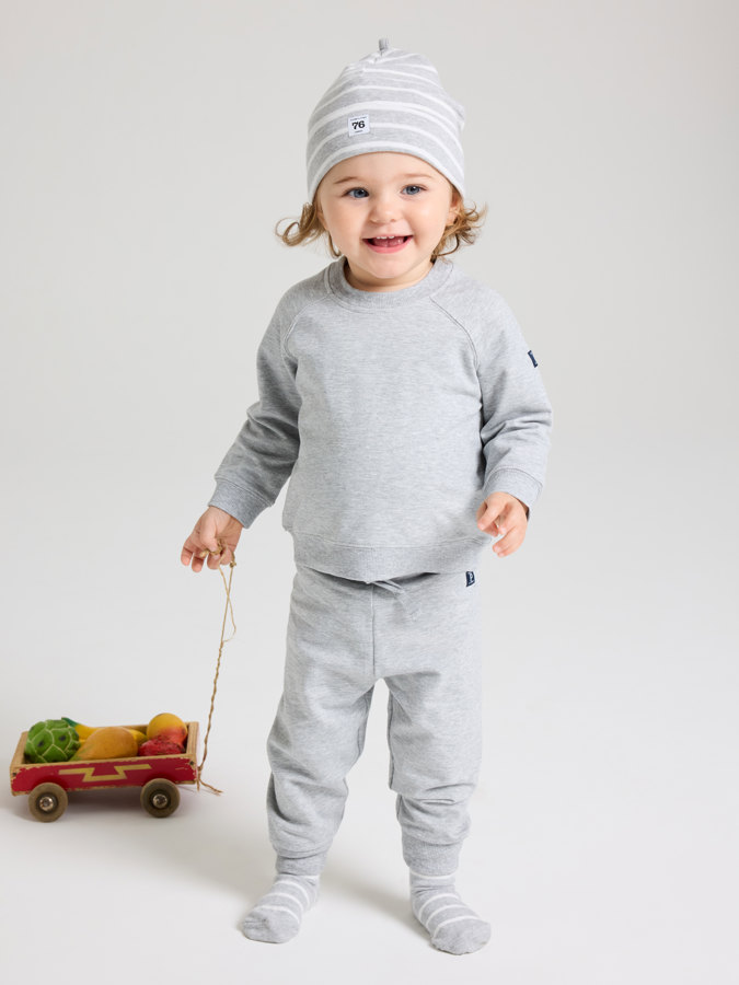 Sweatpants with brushed inside