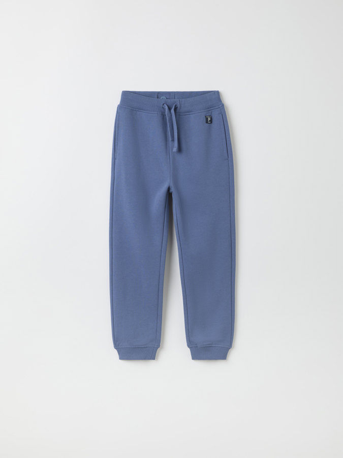 Solid color sweatpants with pockets