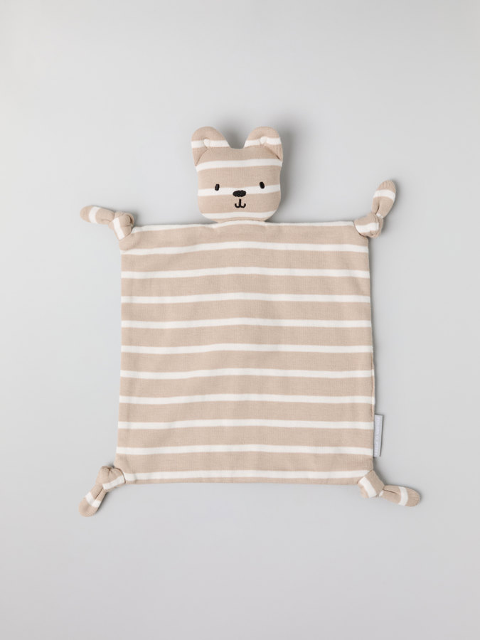 Striped comfort blanket