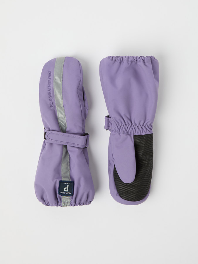 Waterproof padded mittens