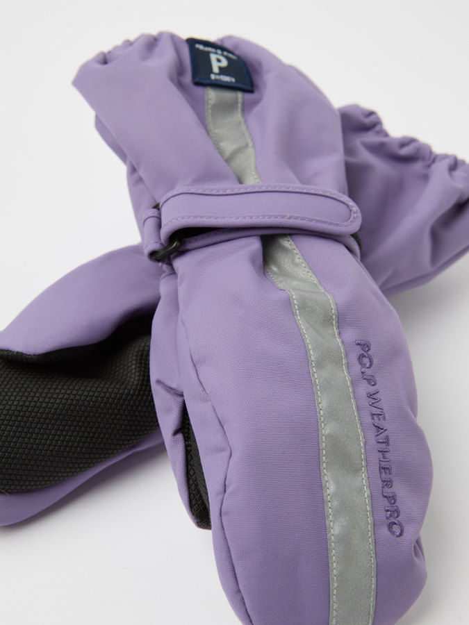 Waterproof padded mittens