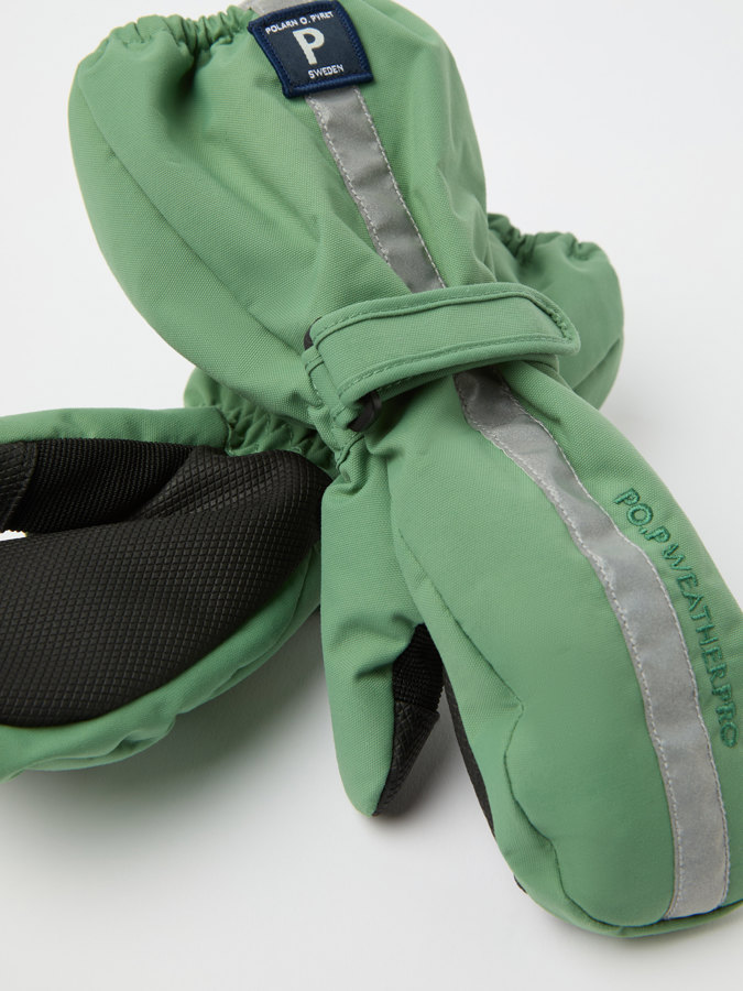 Waterproof padded mittens