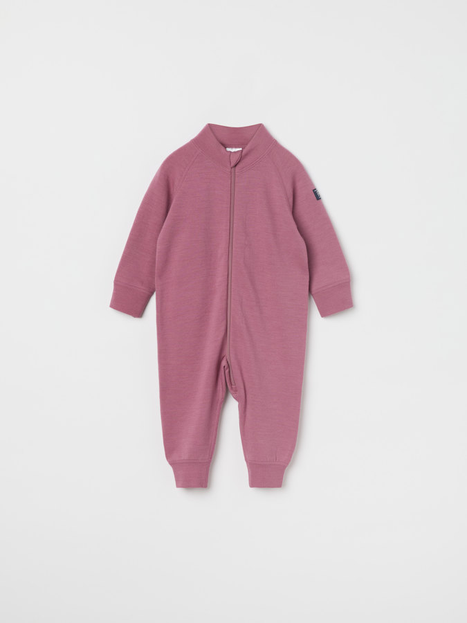 All-in-one in merino wool terry