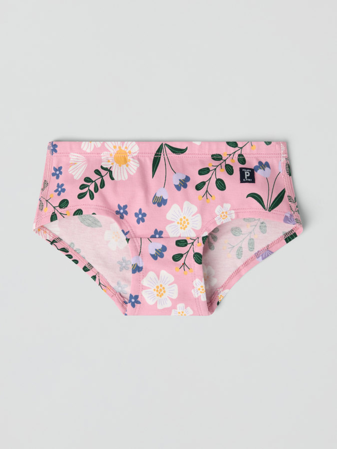 Floral hipster brief
