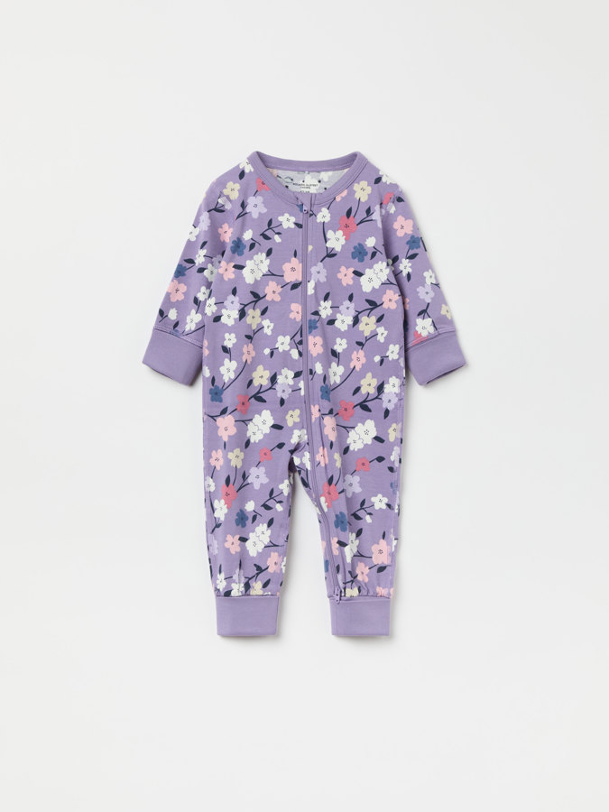 Floral sleepsuit