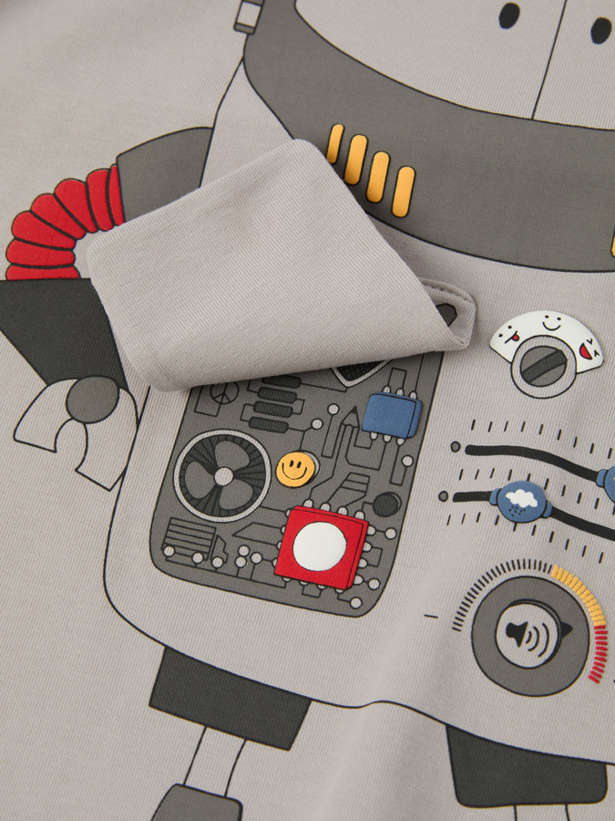 Robot long-sleeve top