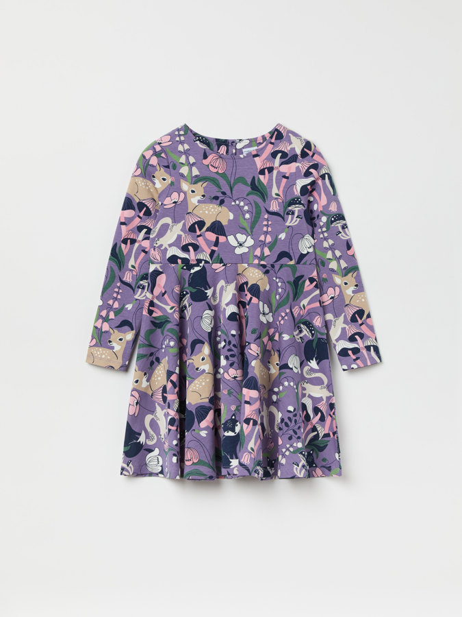 Forest short-sleeve twirl dress Forest short-sleeve twirl dress
