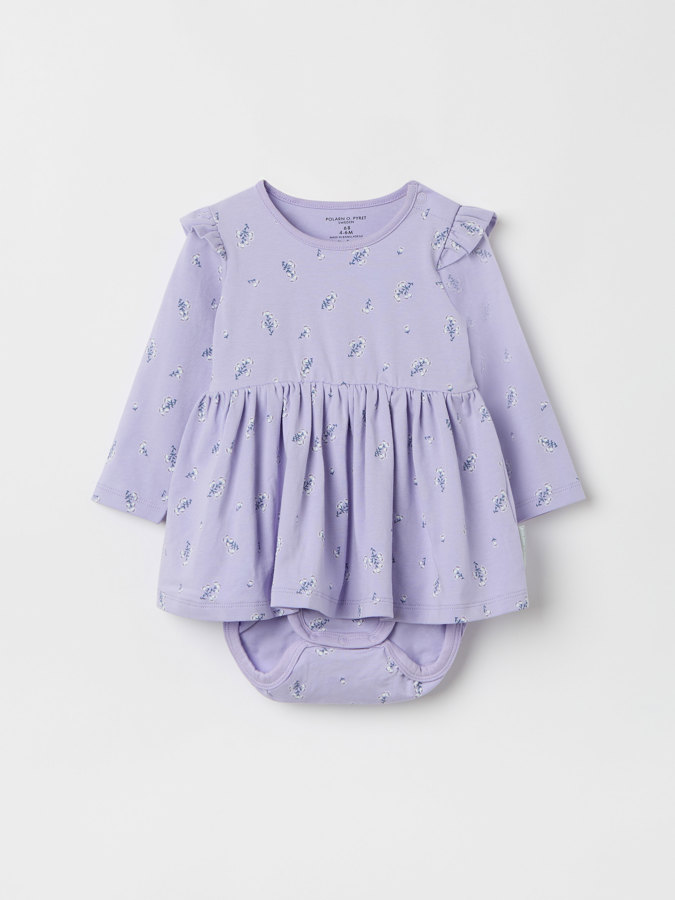 Floral babygrow dress