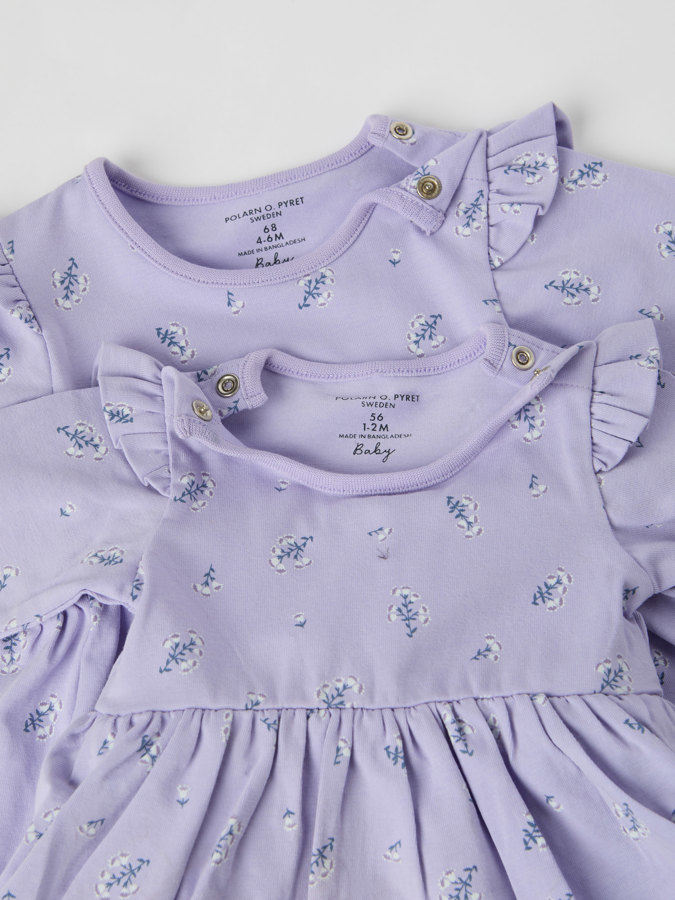 Floral babygrow dress