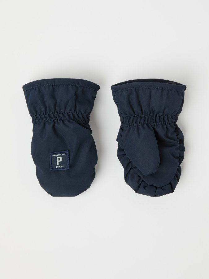 Padded mittens for baby