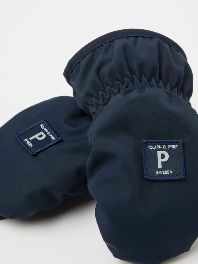 Padded mittens for baby