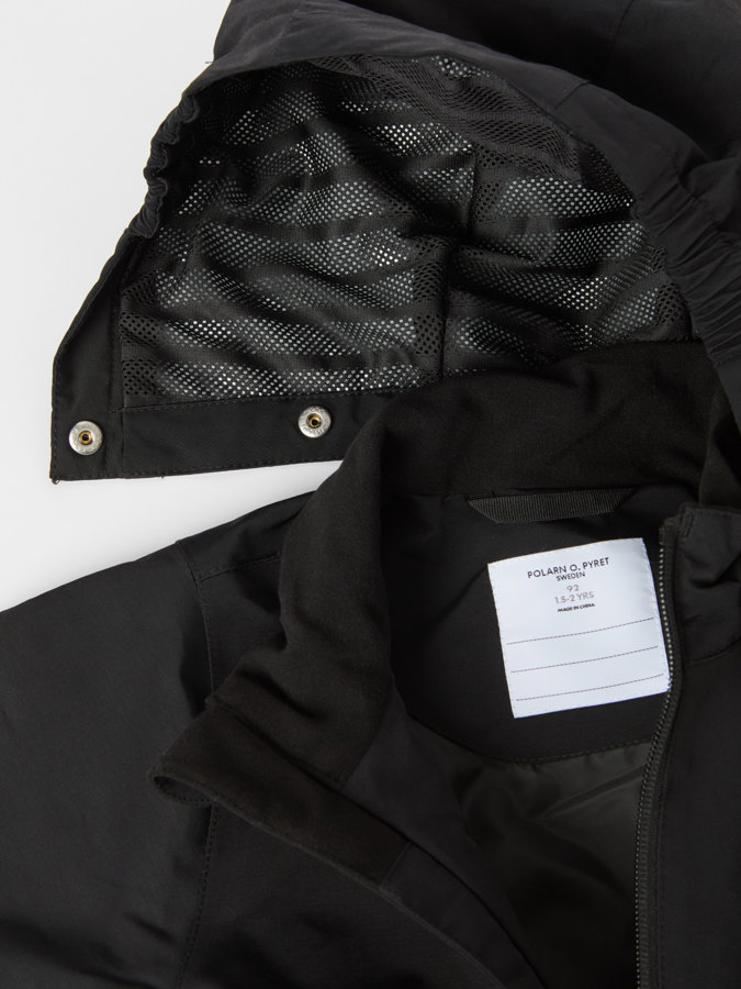 Solid color shell puddle suit