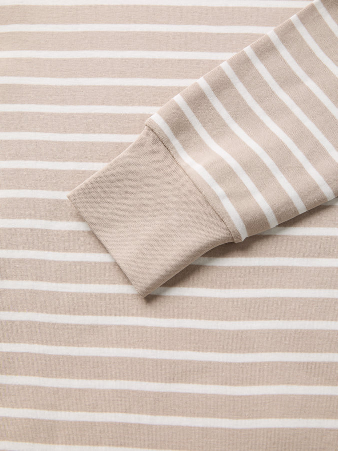 Striped adult nightgown