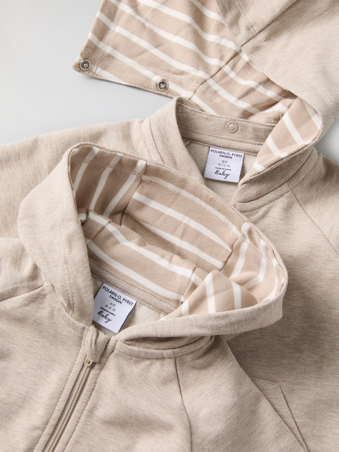 Sweatshirt all-in-one with hood Sweatshirt all-in-one with hood