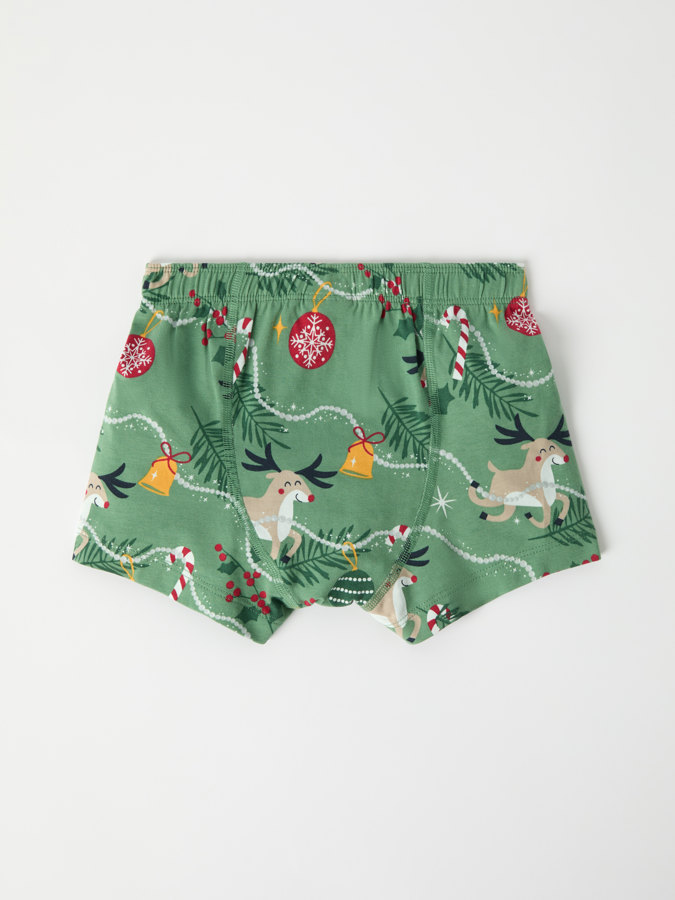 boxer shortss with Christmas print boxer shortss with Christmas print