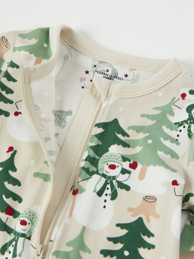 Christmas sleepsuit