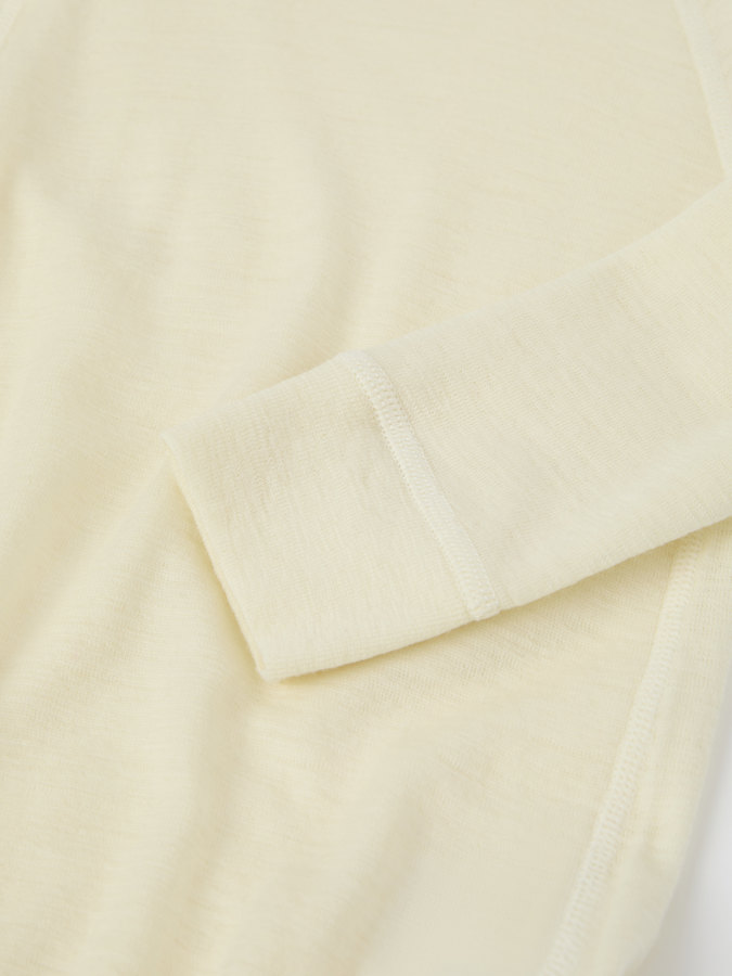 Langärmliger Body aus Merinowolle