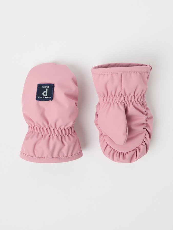 Padded mittens for baby