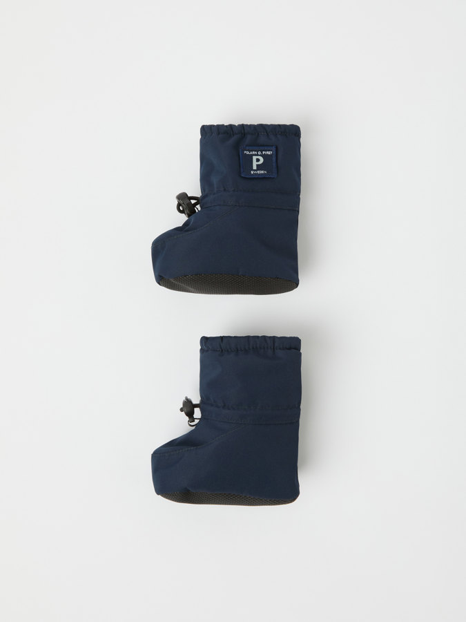 Padded booties for baby