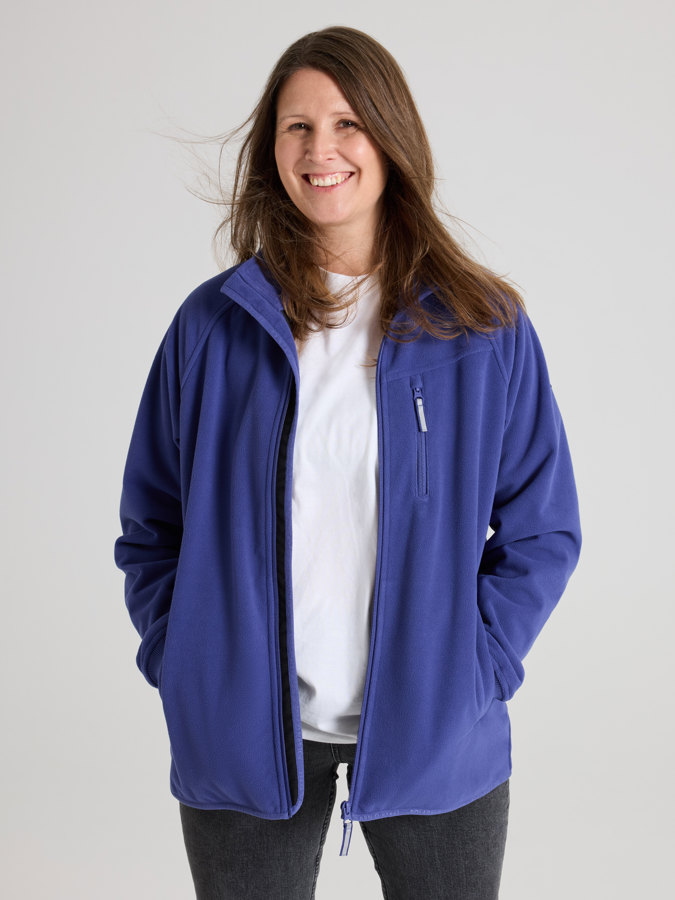 Windproof fleece jacket, adult