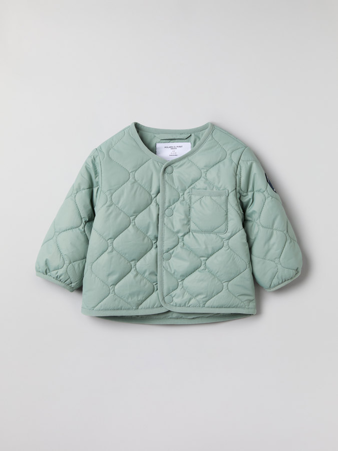 Windproof quilted thermal jacket