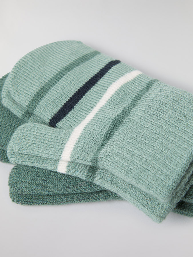 Knitted mittens, 2-pack Knitted mittens, 2-pack