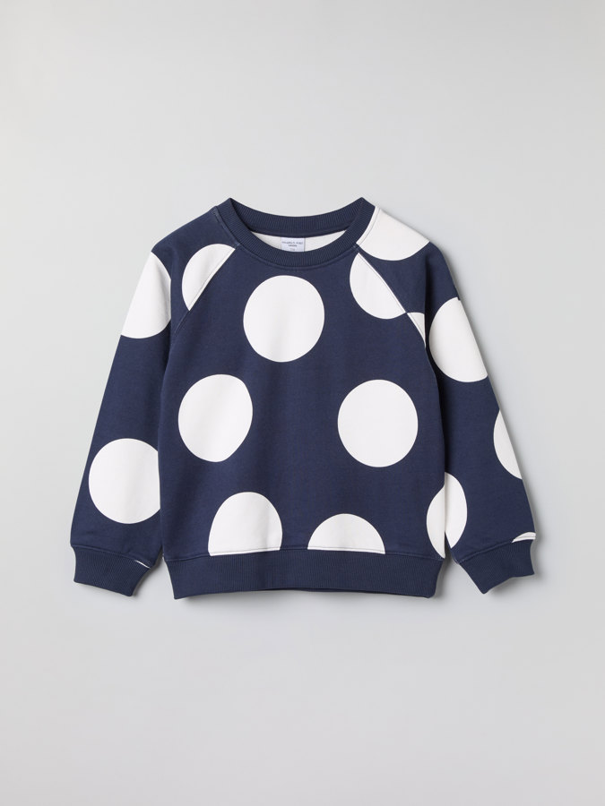 Spotted sweatshirt