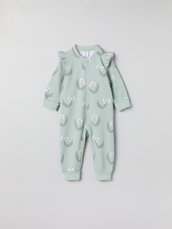 Onesie with ruffles