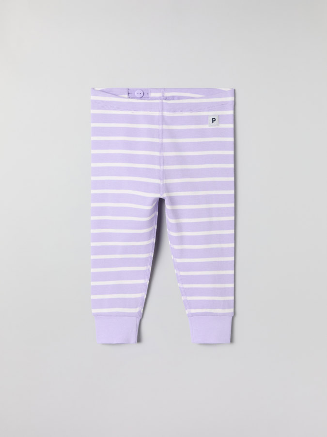 Stripey pants for baby