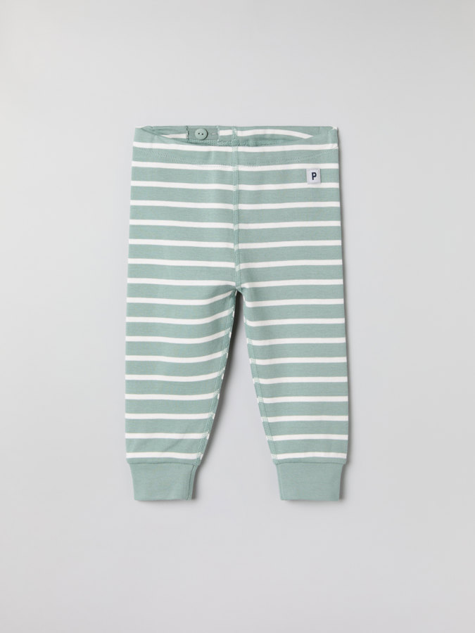 Striped pants for baby
