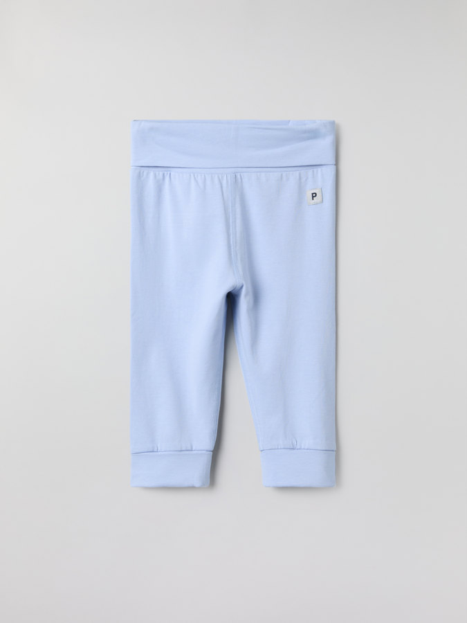 Pants with fold-down cuffs