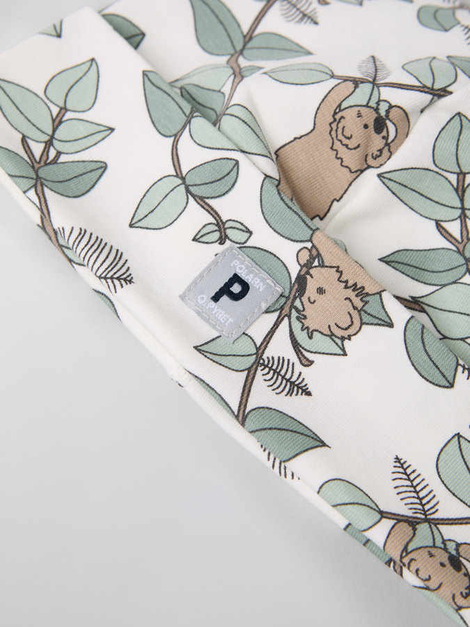 Beanie with koala print