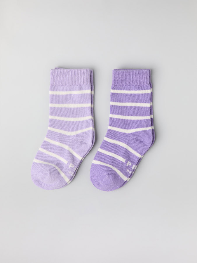 2-pack of stripey socks