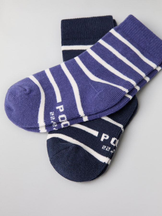 2-pack of stripey socks