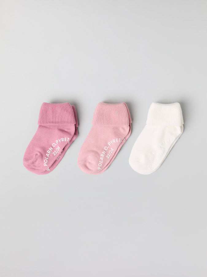 3-pack of anti-slip socks 3-pack of anti-slip socks