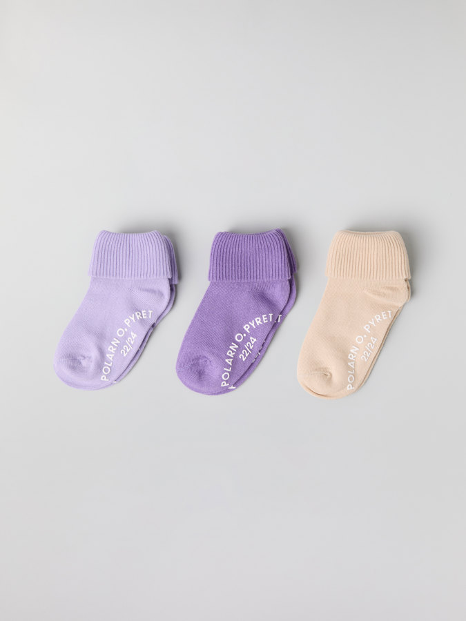 3-pack of anti-slip socks 3-pack of anti-slip socks